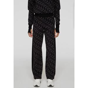 J. Lindeberg Kera Knitted Pant Bias Bridge Black Small New